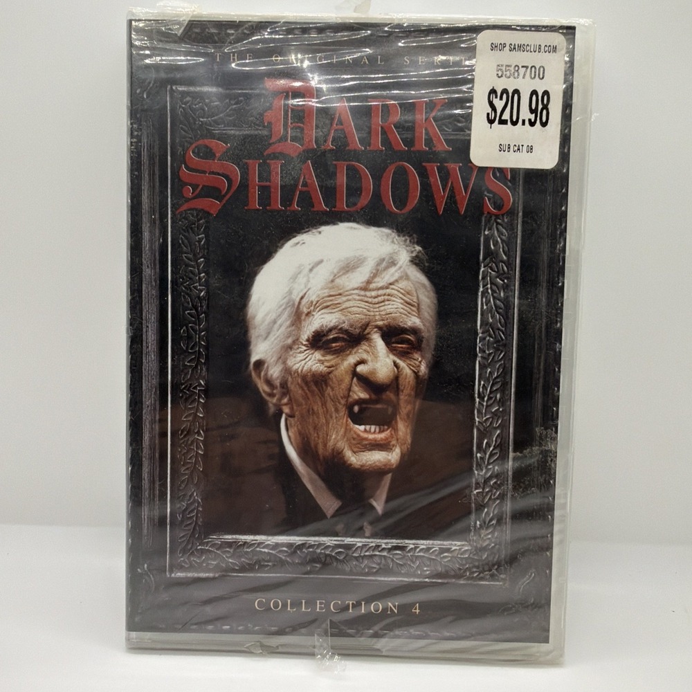 Dark Shadows (1967) Original Series Collection 4 DVD Set Horror - Factory Sealed